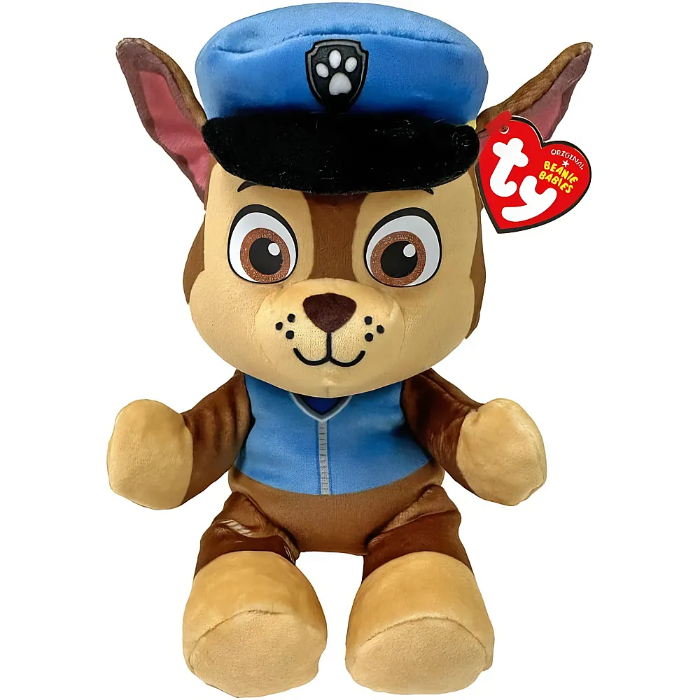 meinspielzeug - Ty Paw Patrol Chase - 18 cm | Lizenzfiguren Pl�sch