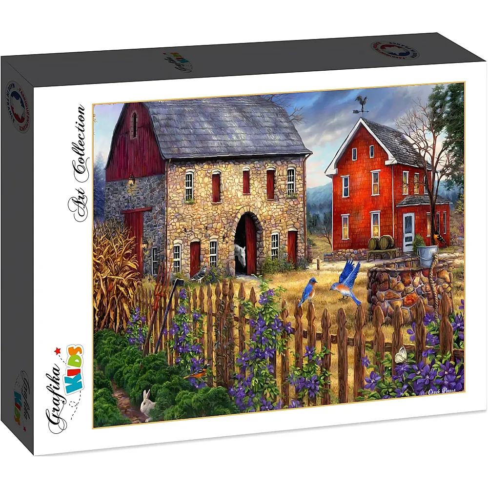 Grafika Puzzle Art Collection Chuck Pinson Grafika Kids The Bluebirds' Song - 12 Teile