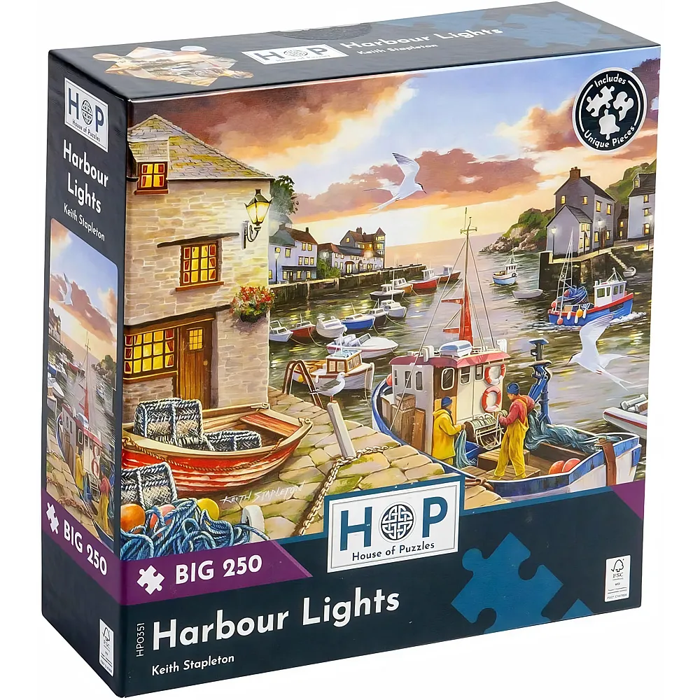 HOP - House of Puzzles Harbour Lights - 250 Teile