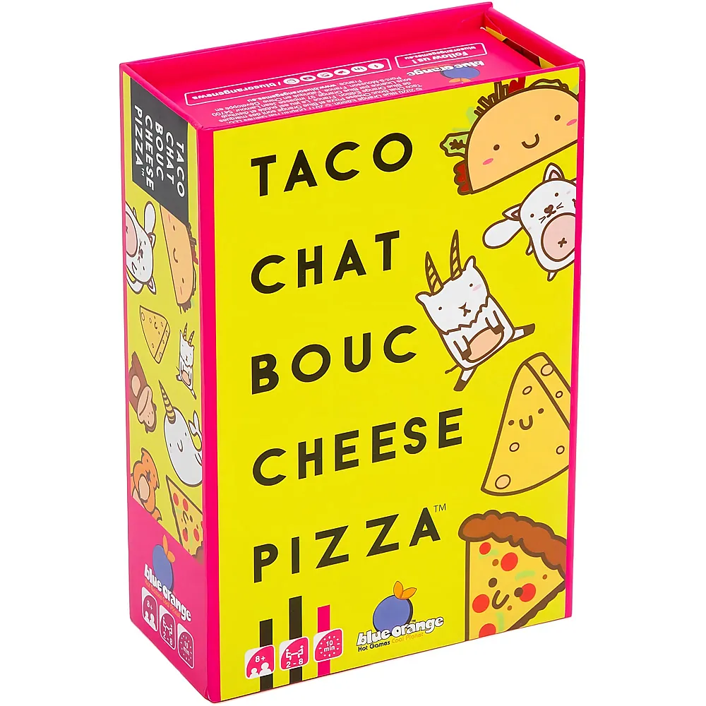 meinspielzeug - Blue Orange Taco Chat Bouc Cheese Pizza - Franais | Kartenspiele