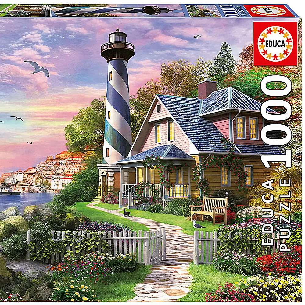 Educa Puzzle Lighthouse at Rock Bay 1000Teile