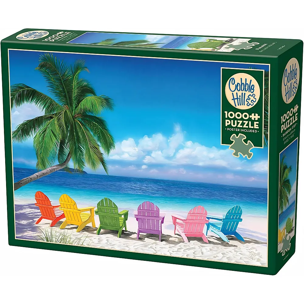 Cobble Hill Puzzle Paradies - 1000 Teile