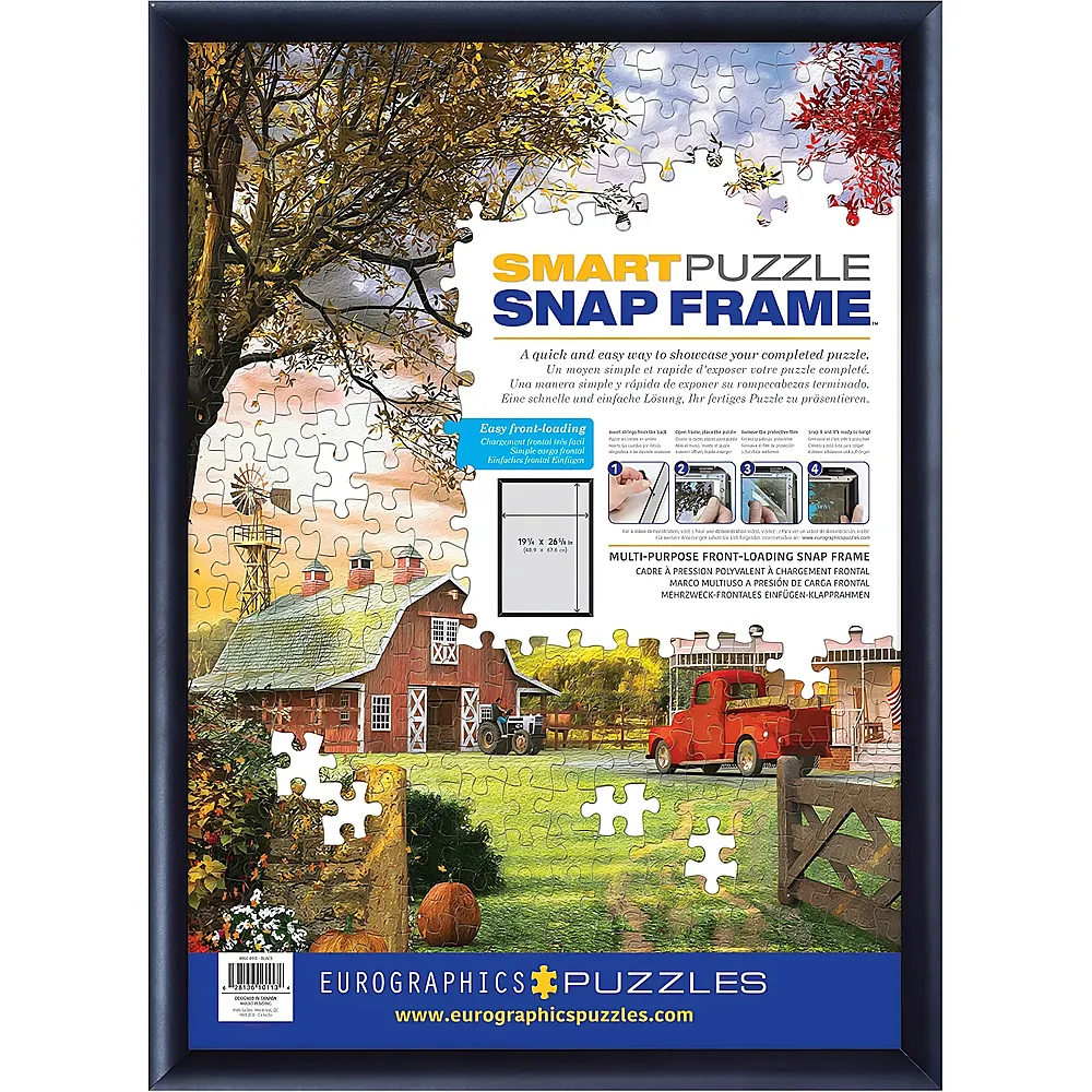 meinspielzeug - Eurographics Puzzle Klapprahmen f�r Puzzle schwarz | Puzzle-Zubeh�r