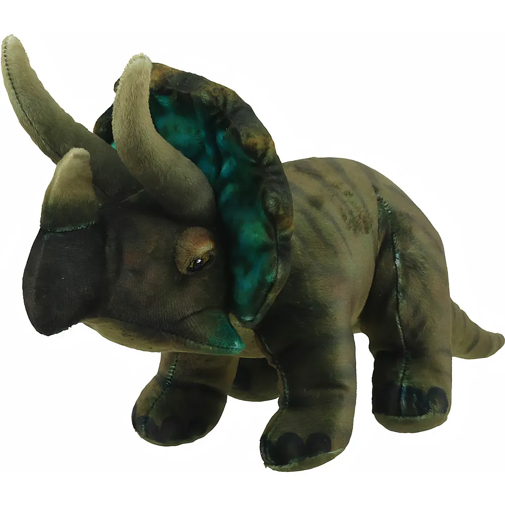 The Puppet Company Wilberry Triceratops - 39 cm - Dinosaurier Pl�sch