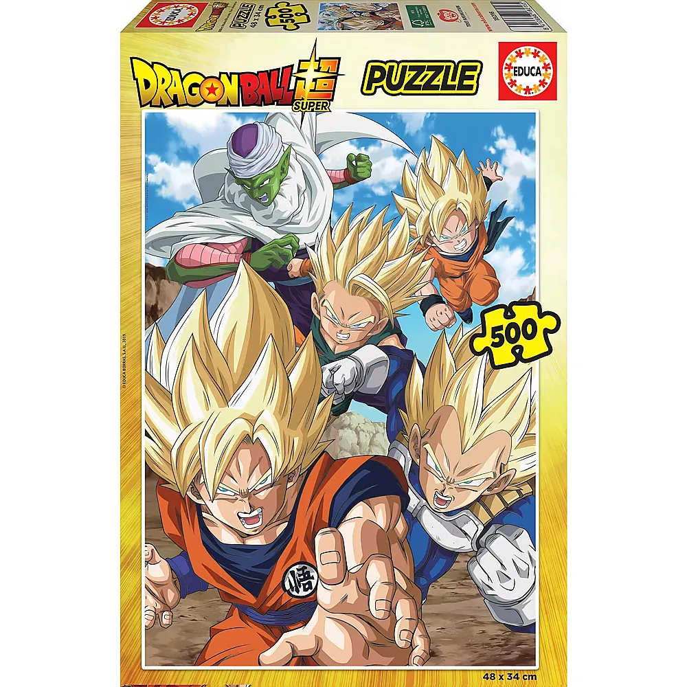Educa Puzzle Dragonball Super 500Teile