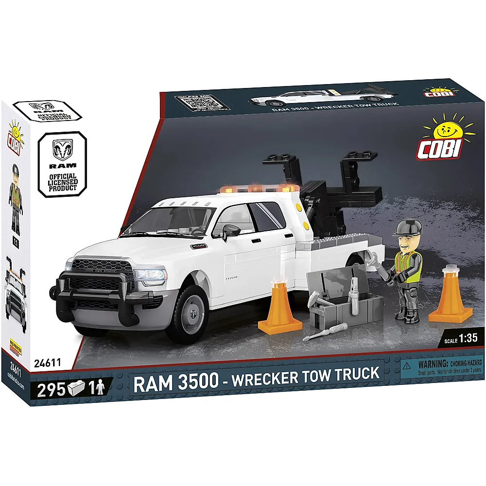 COBI Dodge RAM 3500 Wrecker Tow Truck 24611