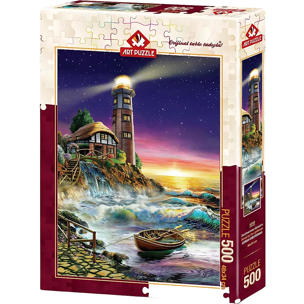 Art Puzzle Der Leuchtturm - 500 Teile