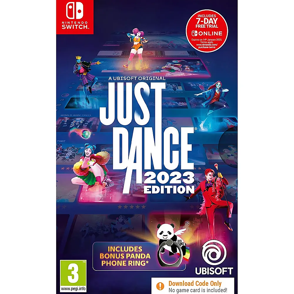Ubisoft Just Dance 2023 NSW Code in a Box D
