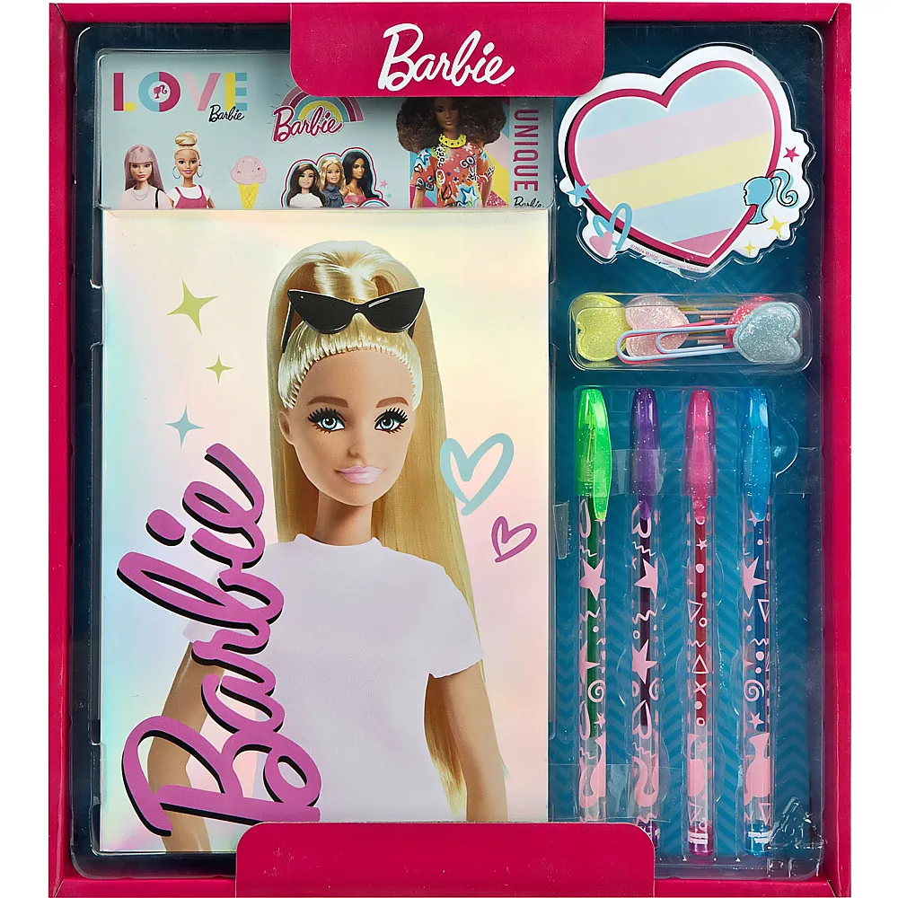 Undercover Barbie Tagebuchset