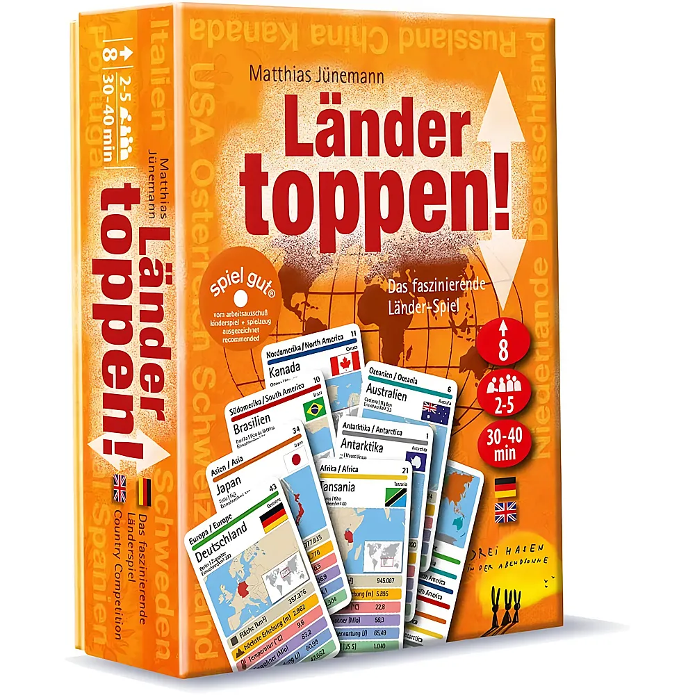 Drei Hasen in der Abendsonne L�nder toppen