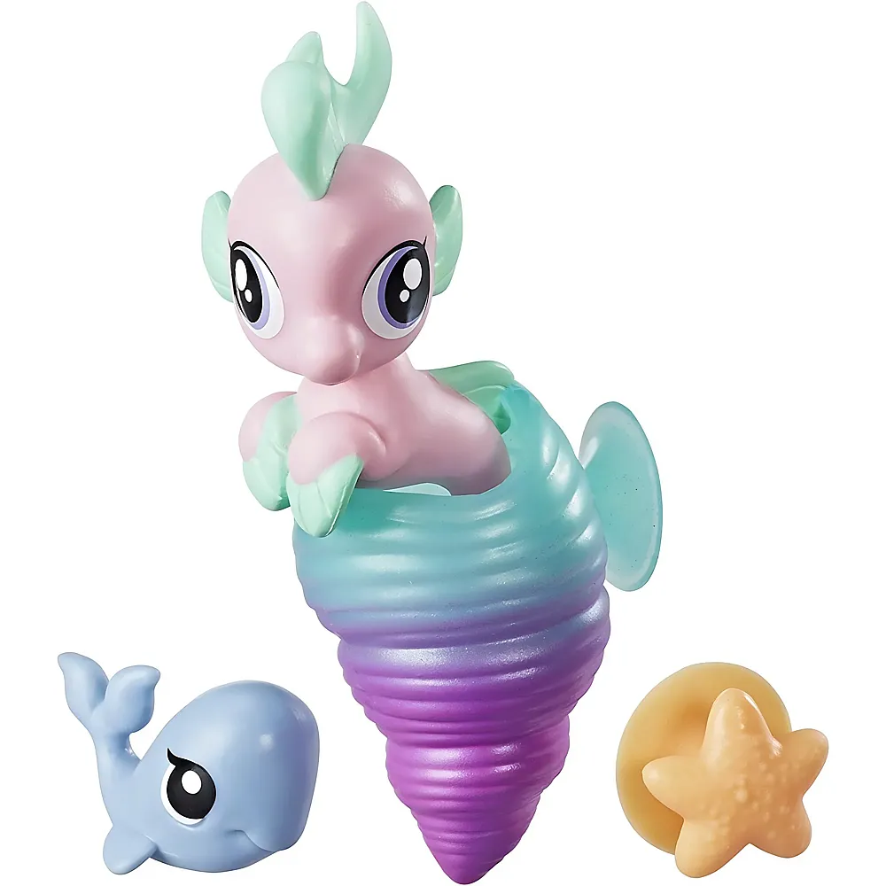 Hasbro My Little Pony Der Film  Baby Seepony  Crystal Pearl 3cm