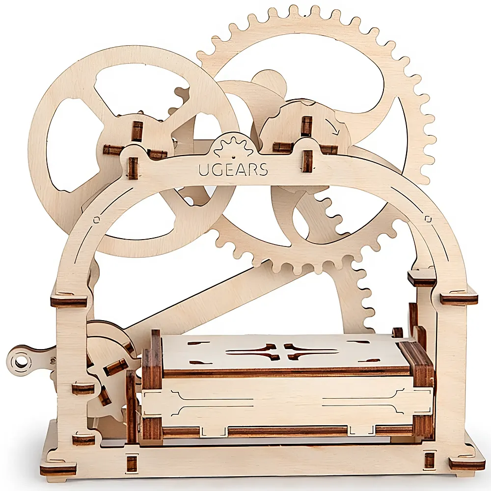 meinspielzeug - Ugears Schatulle - 61 Teile | Technische Baus�tze