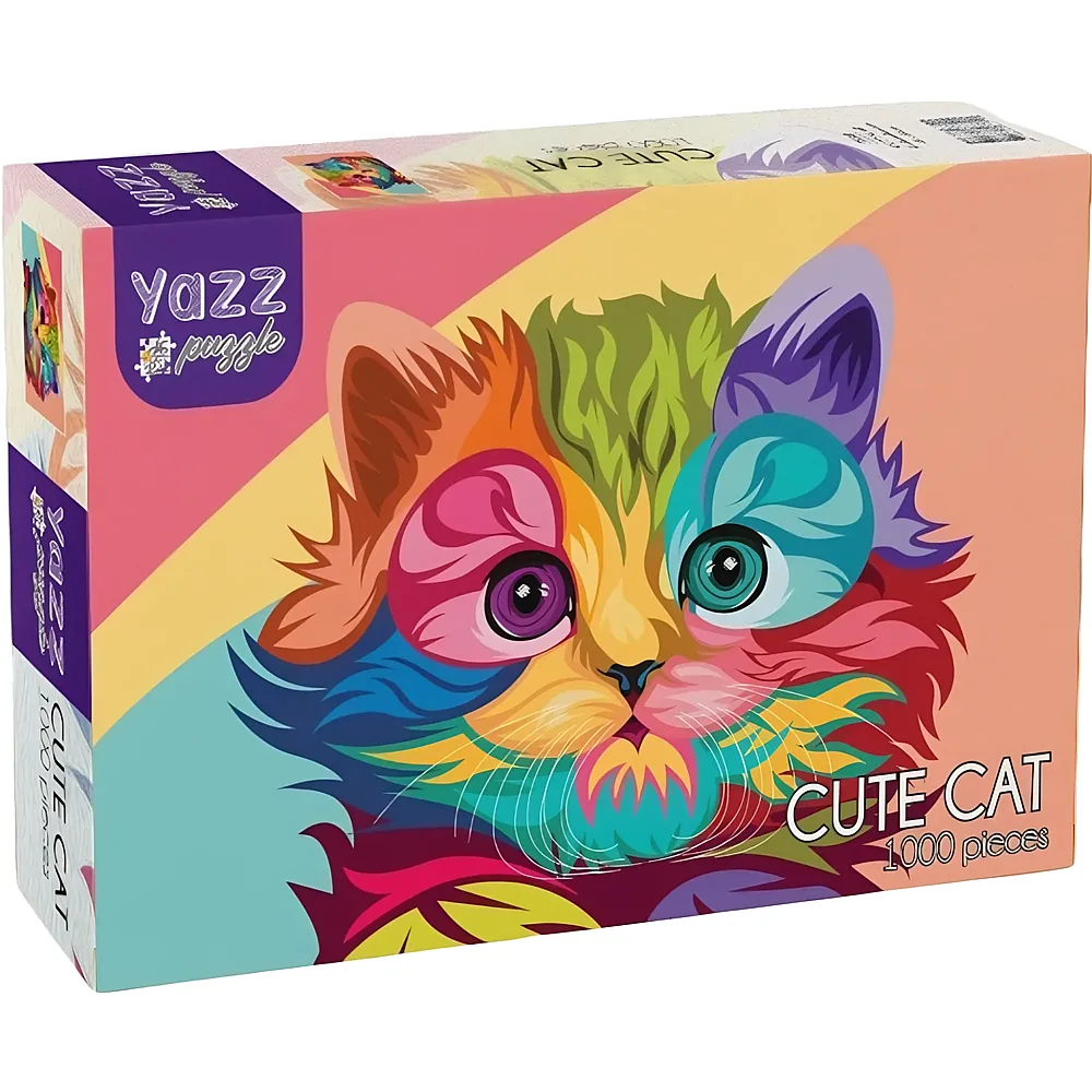 Yazz Puzzle Cute Cat 1000Teile