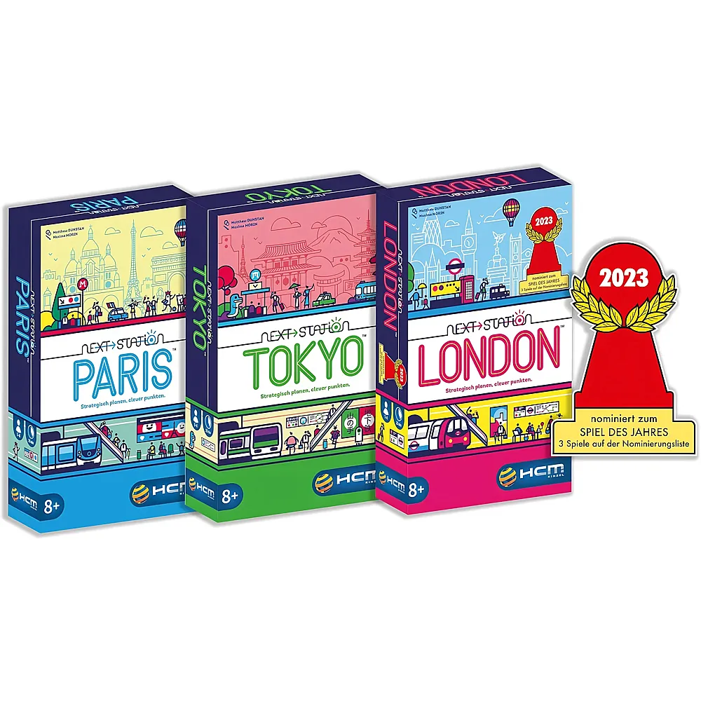 HCM Kinzel Bundle Next Station London, Tokyo, Paris
