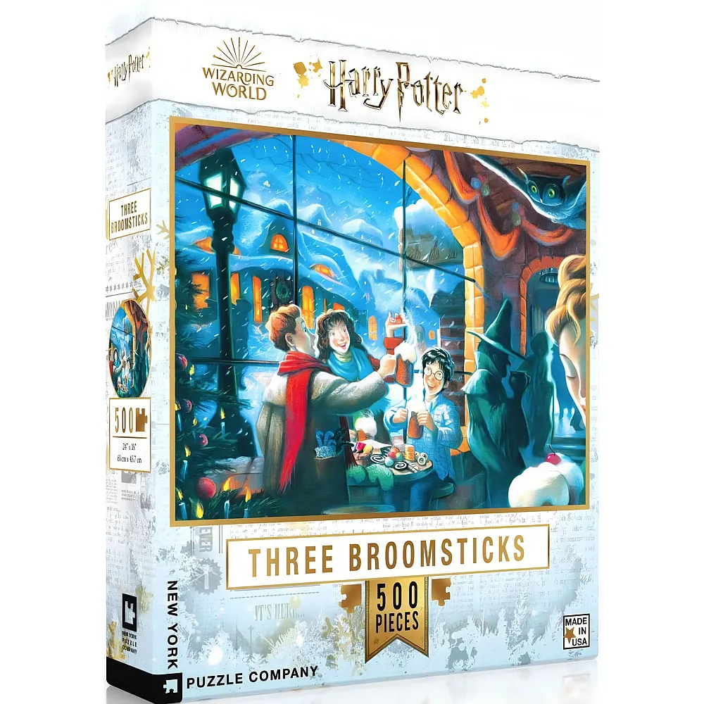New York Puzzle Company Harry Potter - Three Broomsticks 500Teile