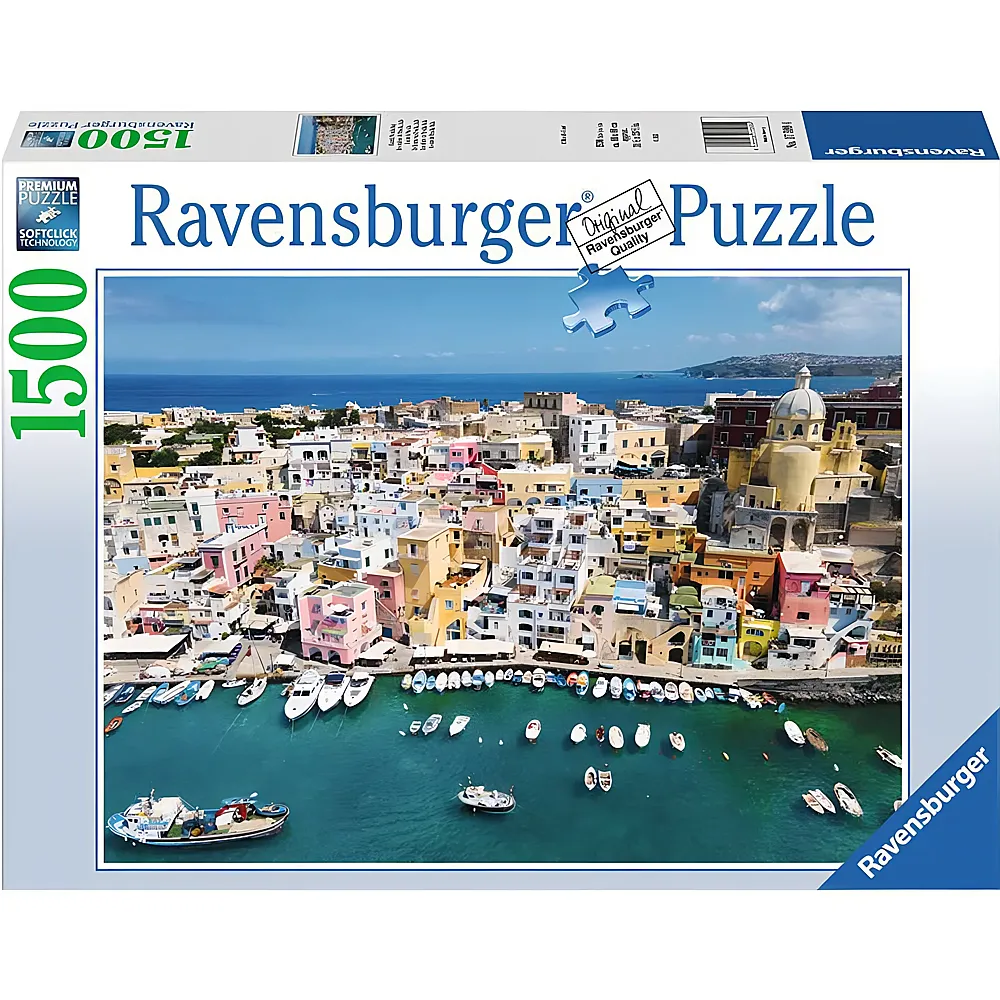 Ravensburger Puzzle Blick auf Procida 1500Teile