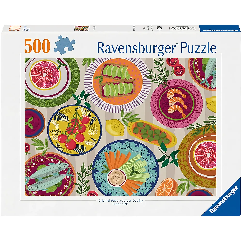 Ravensburger Puzzle Leckeres Picknick 500Teile