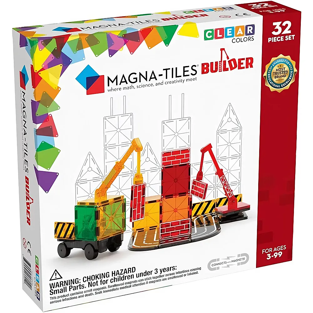 Magna-Tiles Baustellen Set 32Teile
