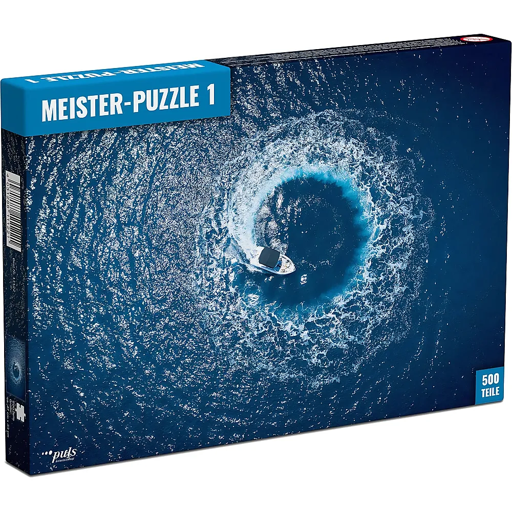 Puls Entertainment Puzzle Meister-Puzzle 1: Das Boot - 500 Teile - Puzzle 500 Teile