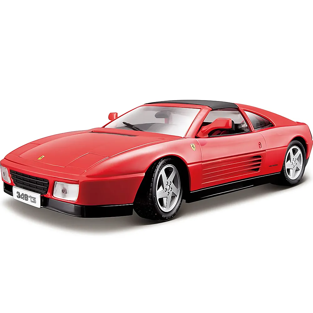Bburago 1:18 Race & Play Ferrari 348TS Rot | Die-Cast Modelle