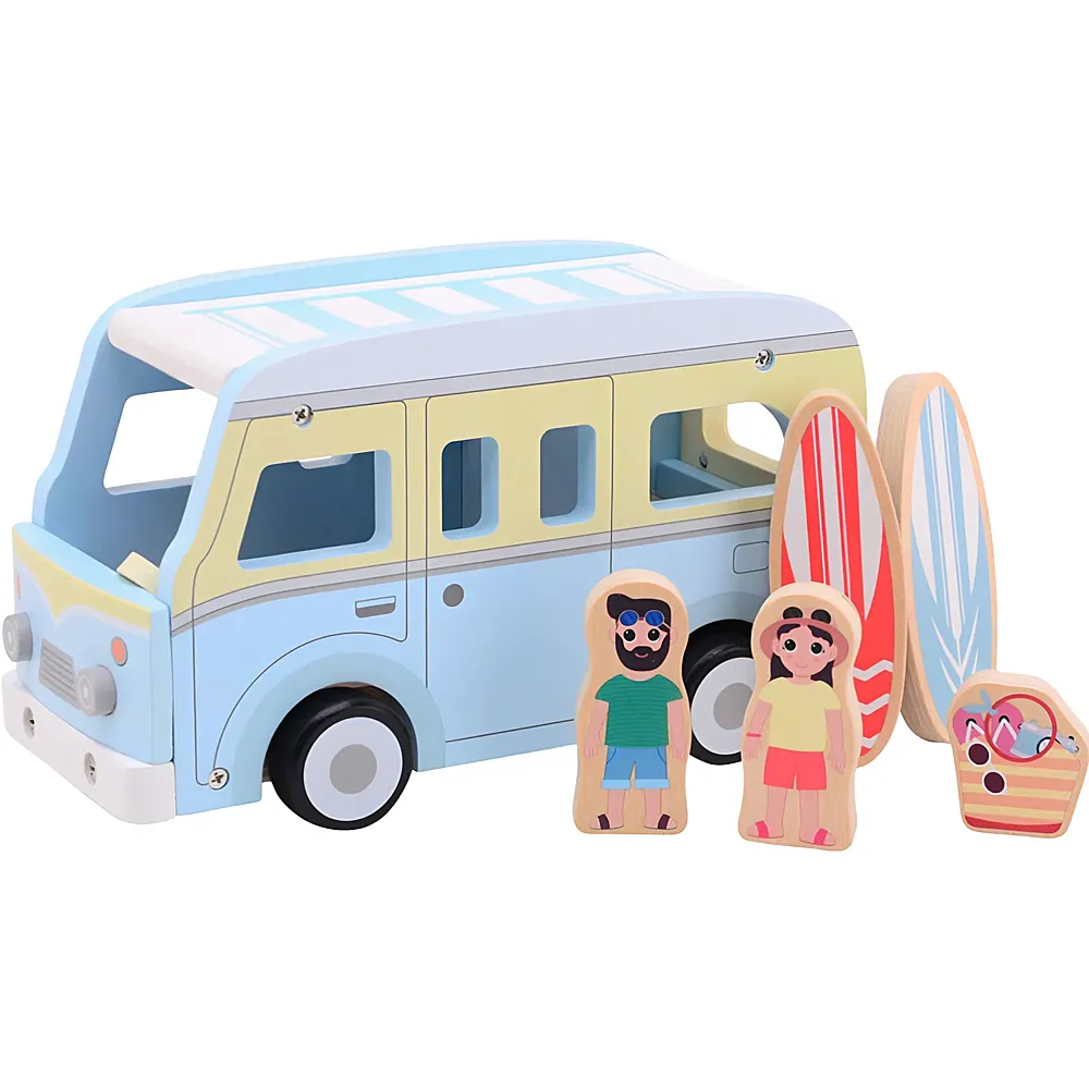 Joueco Retro-Strandbus mit Zubeh�r