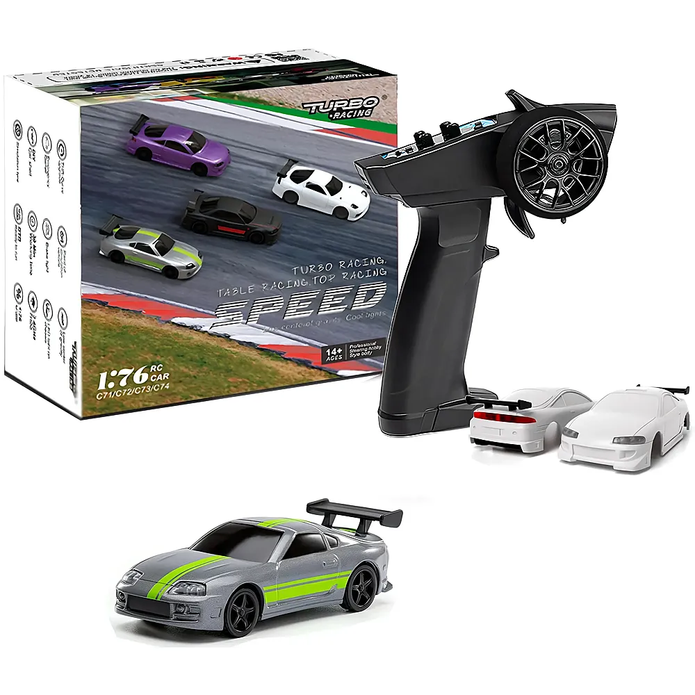 Turbo Racing Speed RC Micro Sport Gr�n C73