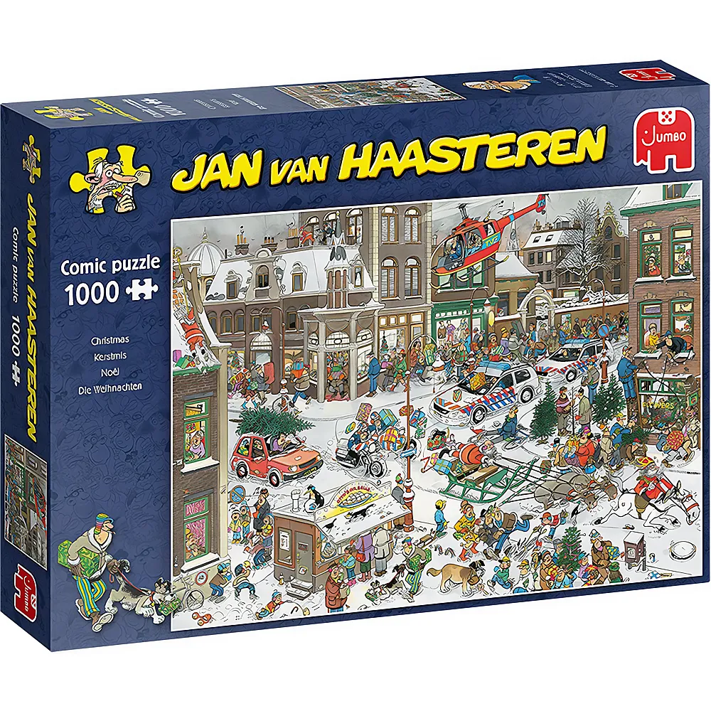 Jumbo Puzzle Jan van Haasteren Die Weihnachten 1000Teile | Puzzle 1000 Teile