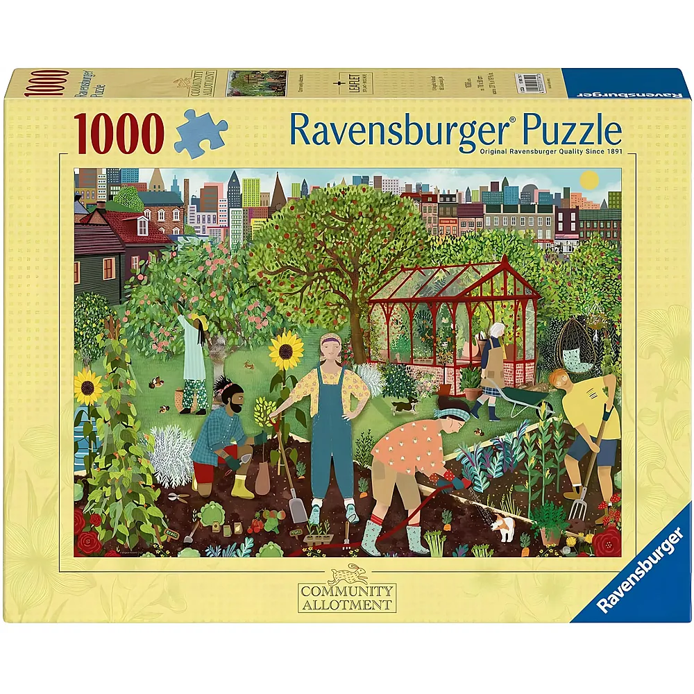 Ravensburger Puzzle Gemeinschaftsgarten - 1000 Teile
