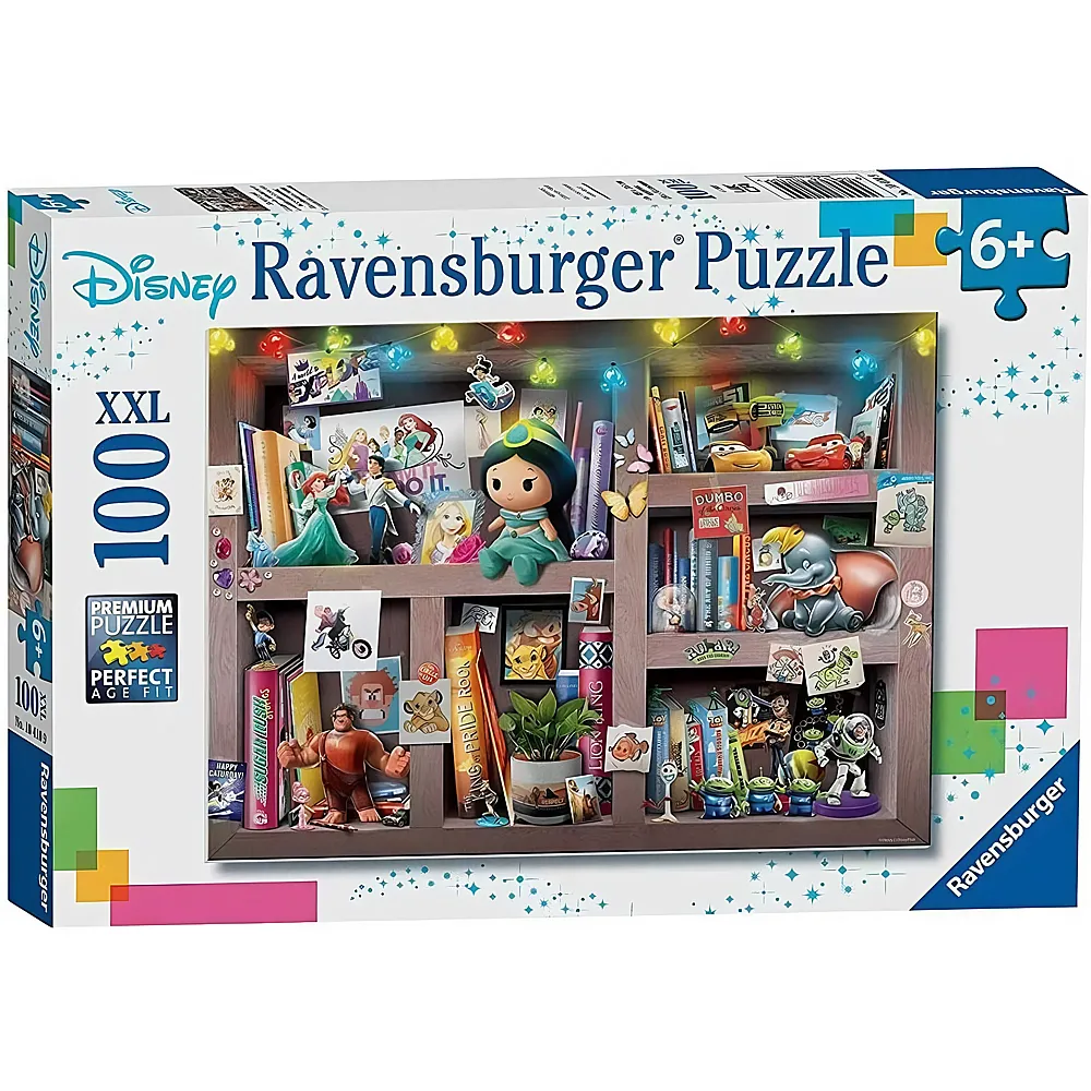 Ravensburger Puzzle The Disney Collector's Shelf - 100 Teile