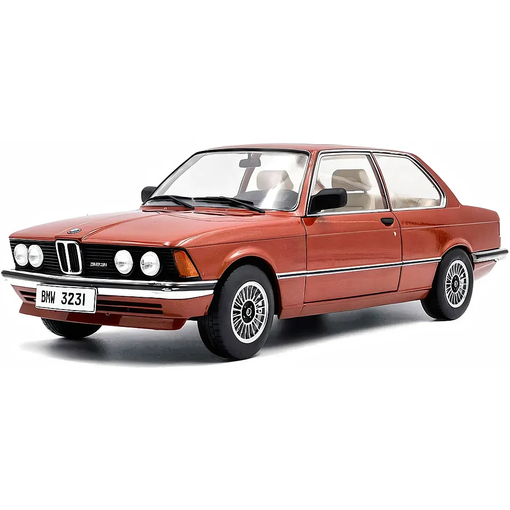 Solido 1:18 BMW E21 323I Kastanien Rot met.