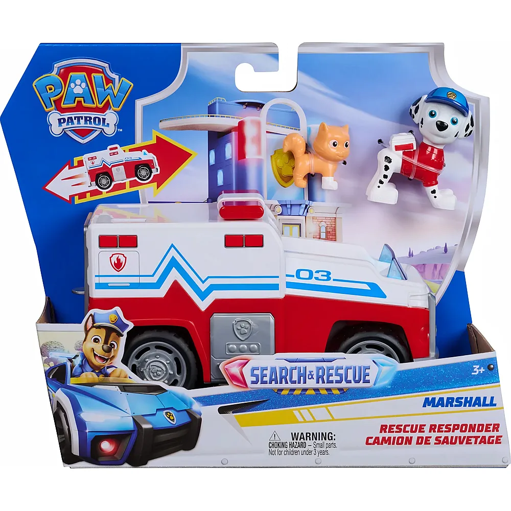 Spin Master Paw P. Search & Rescue Marshall Basic Themed Vehicles