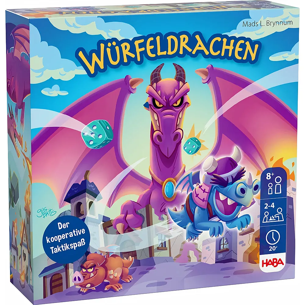HABA Spiele W�rfeldrachen - Mehrsprachig
