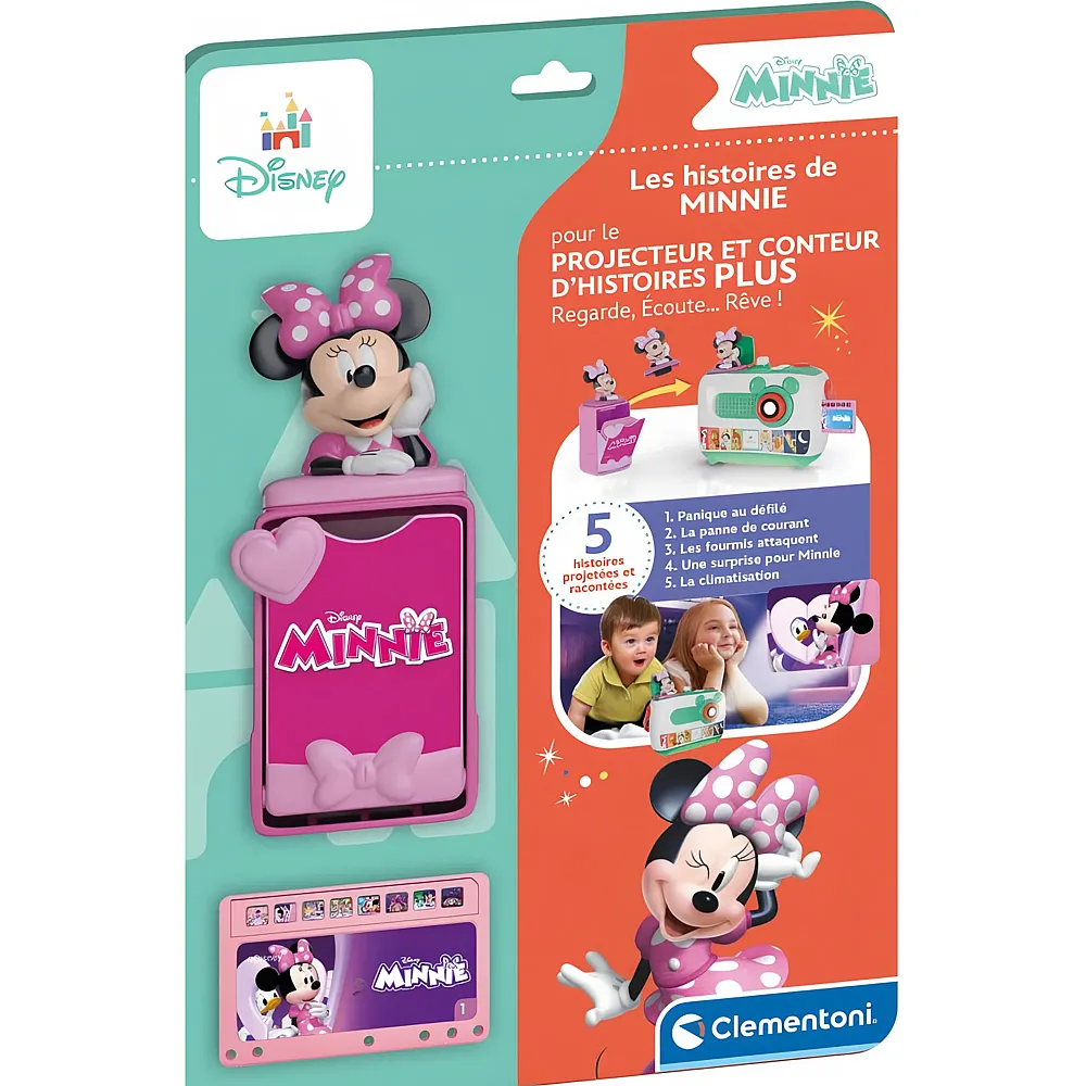 Clementoni Mes histoires Minnie FR pour le Storyteller PLUS