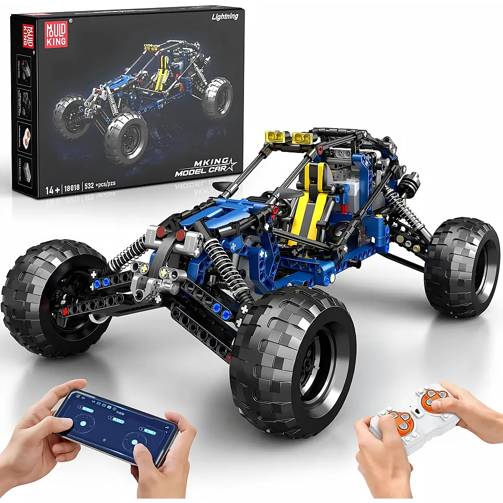 Mould King Model Cars Offroad-RC-Auto 18018