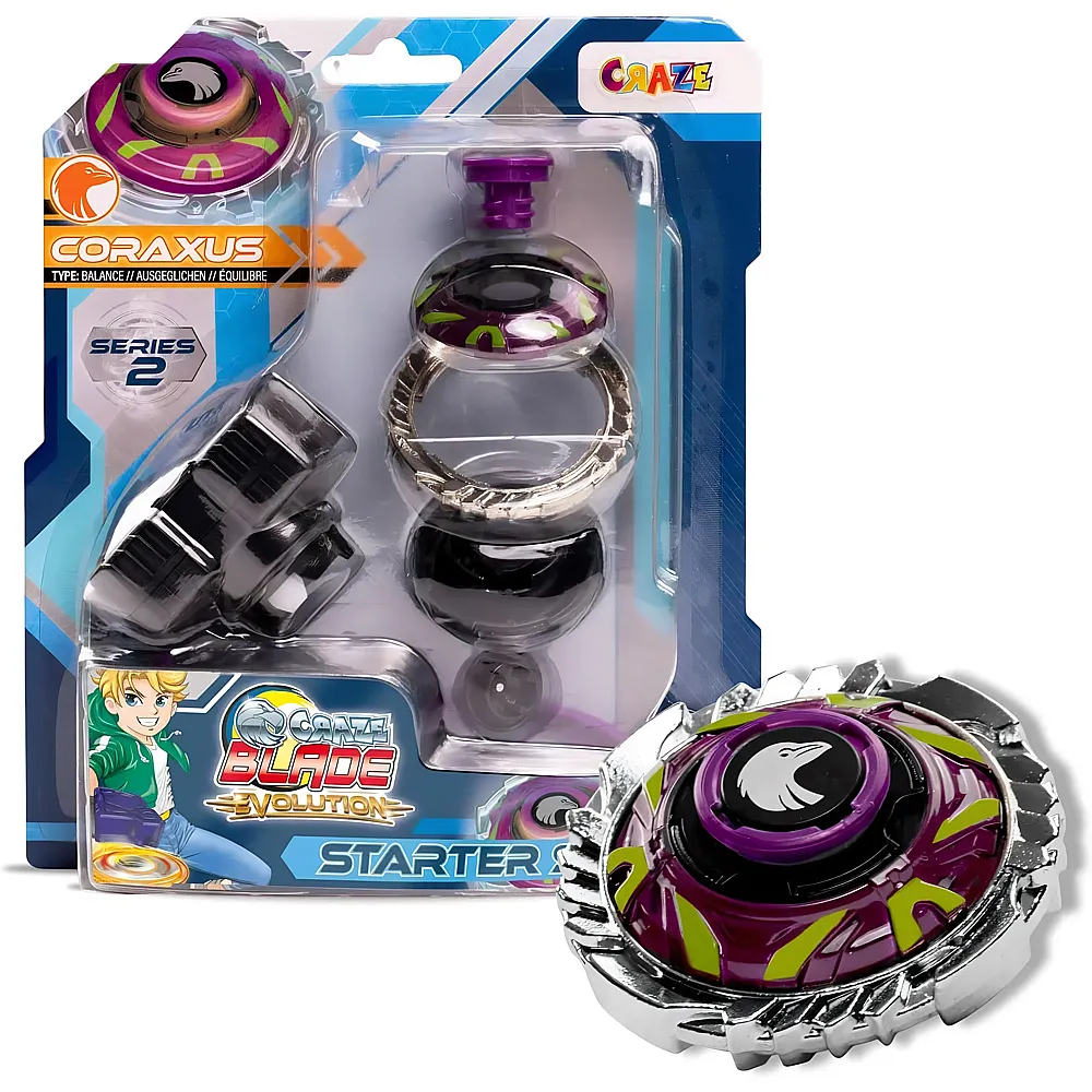Craze Blade Starter Set Evolution Coraxus