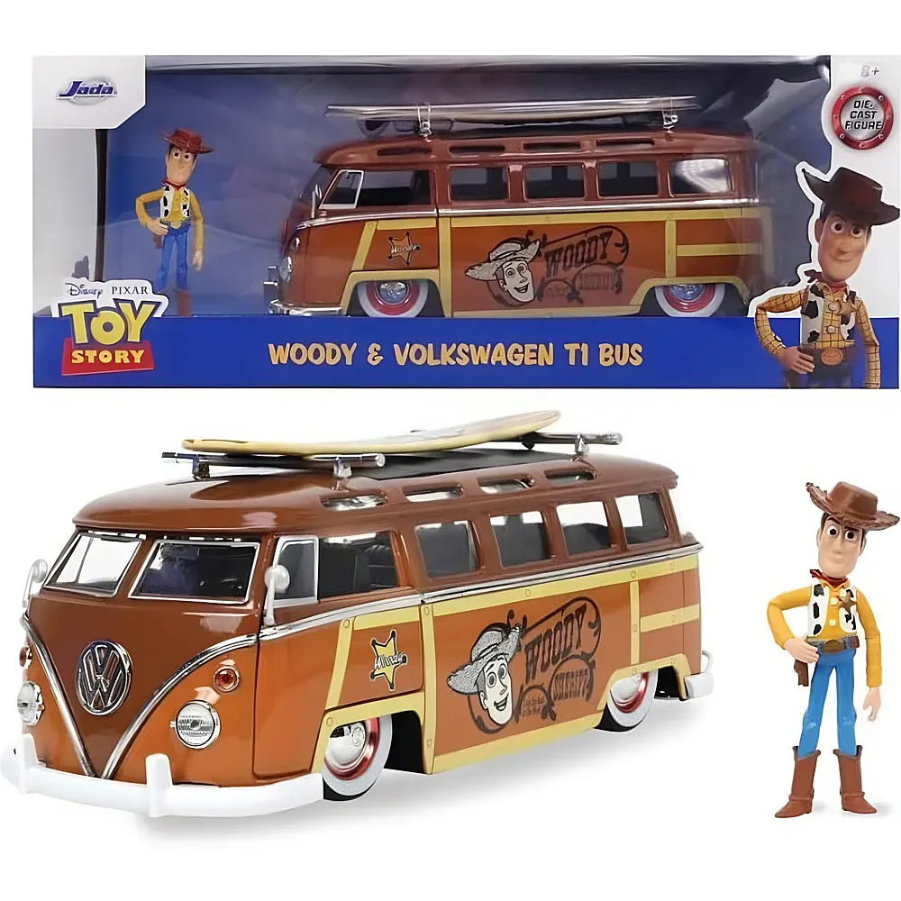 Jada Woody Van with Figure, 1:24