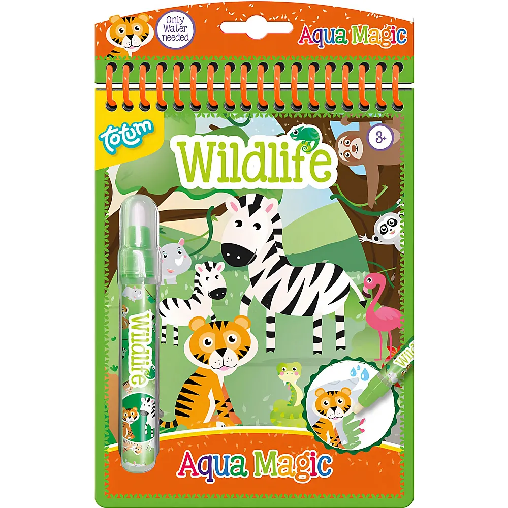 Totum Aqua Magic Wild Life Wasser-Malbuch - Malb�cher