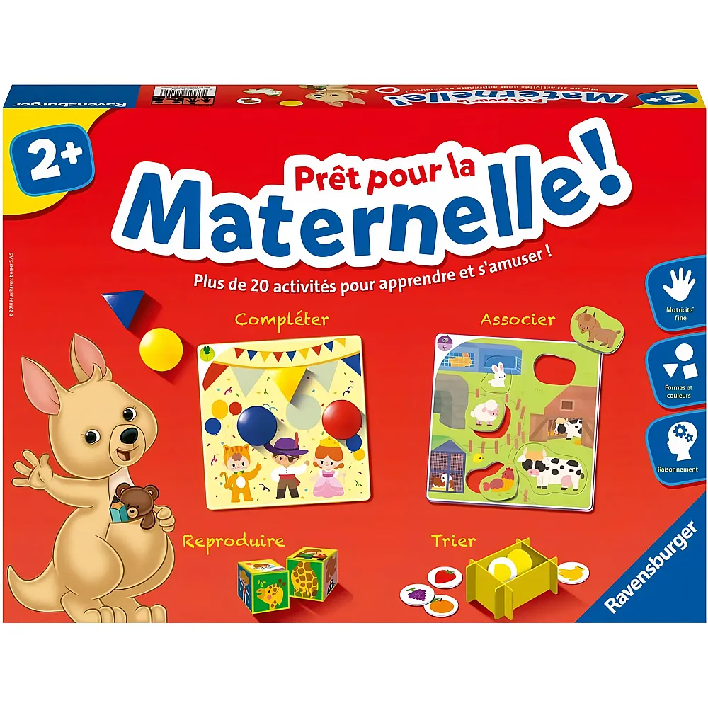Ravensburger Pr�t pour la maternelle  - Franais