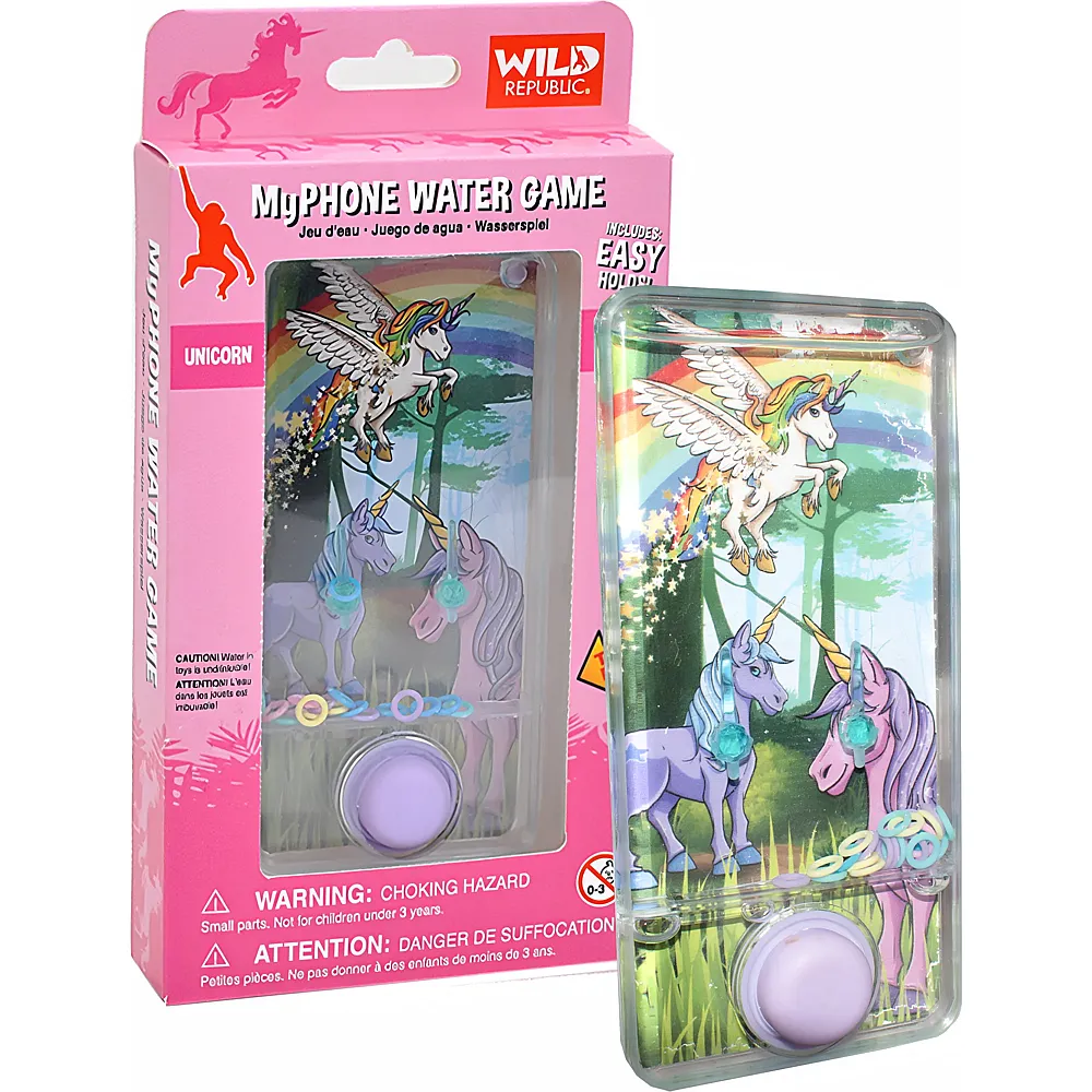 meinspielzeug - Wild Republic Myphone Wasserspiel Einhorn 11 X 3 X 21 Cm