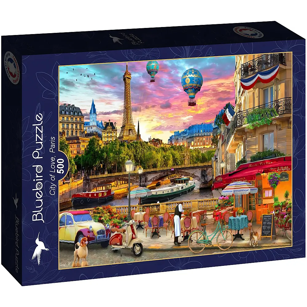 Bluebird Puzzle City of Love, Paris 500Teile