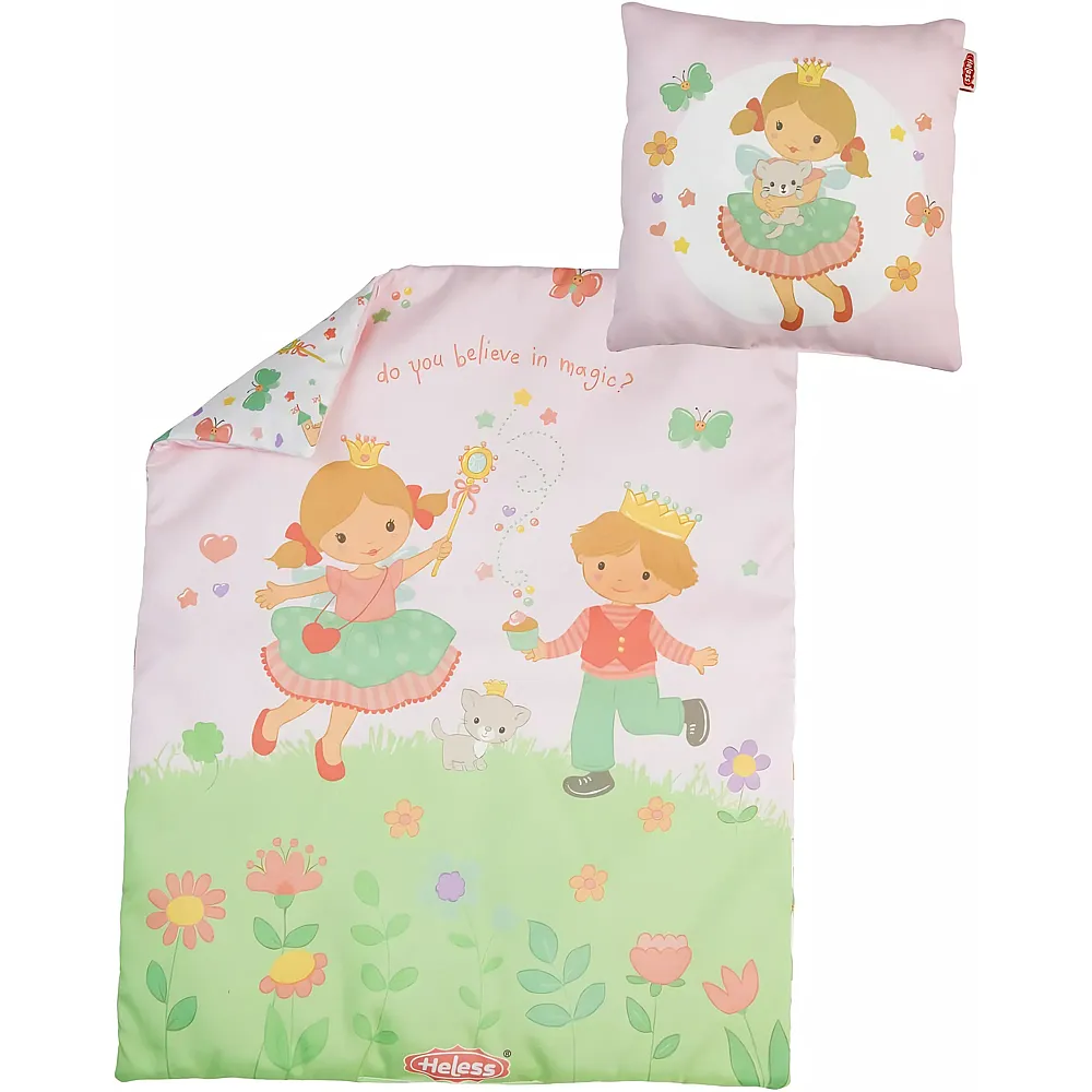 Heless Puppendecke mit Kissen von Prinzessin Emily