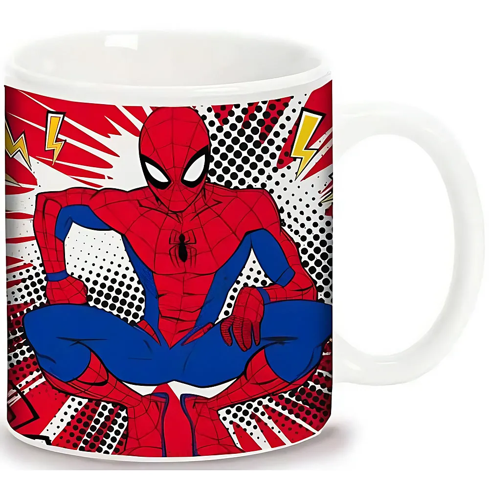 Coriex Spiderman Tasse in Geschenkbox - 350 ml