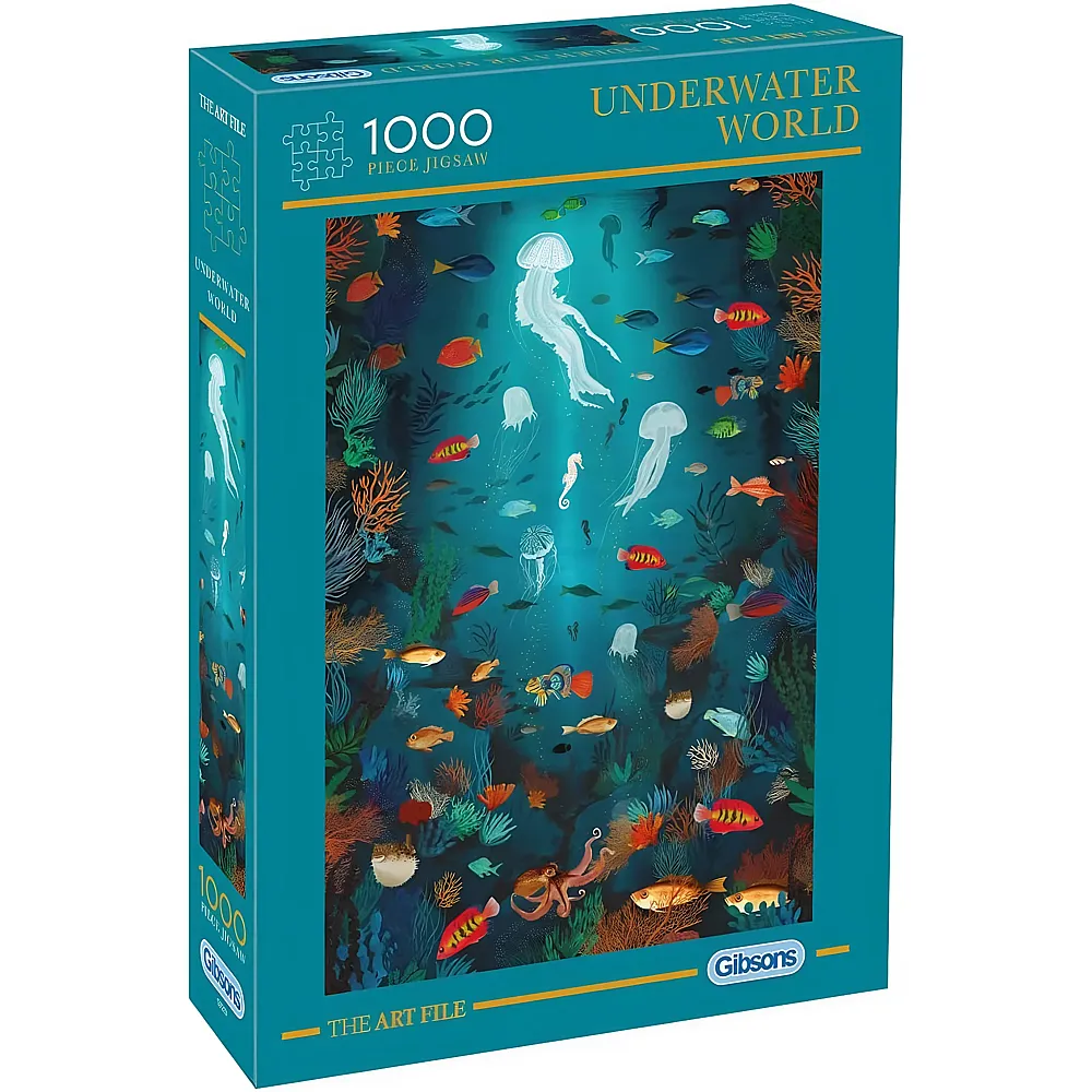 Gibsons Puzzle The Art File: Unterwasserwelt - 1000 Teile