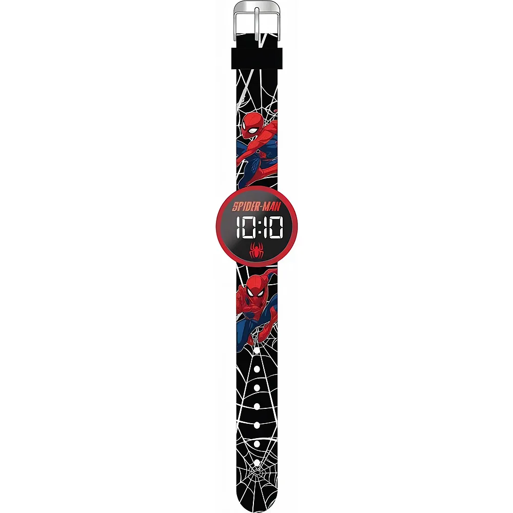 Jipy LED Uhr Spiderman - Suche