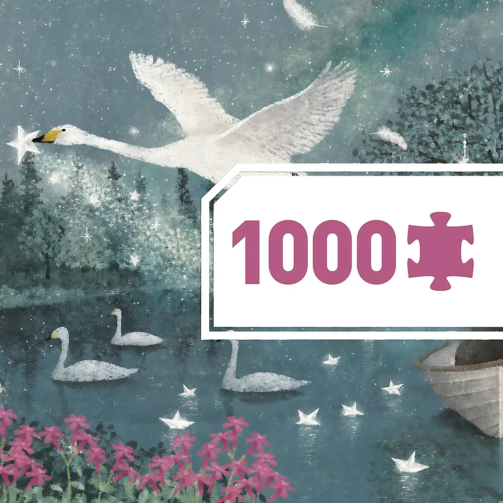 Djeco Puzzle Hymn to the Moon - 1000 Teile
