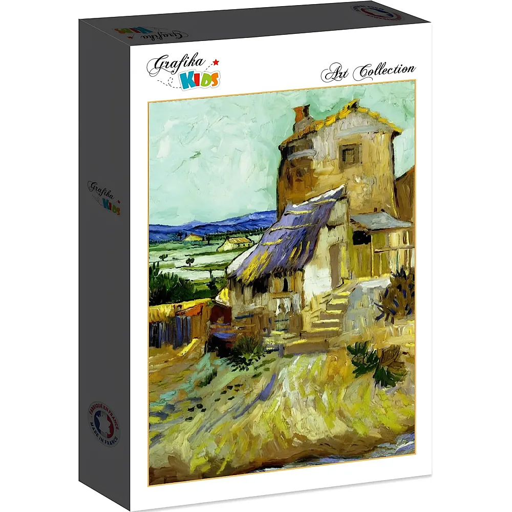 Grafika Puzzle Art Collection Vincent Van Gogh Grafika Kids Die alte M�hle, 1888 - 12 Teile