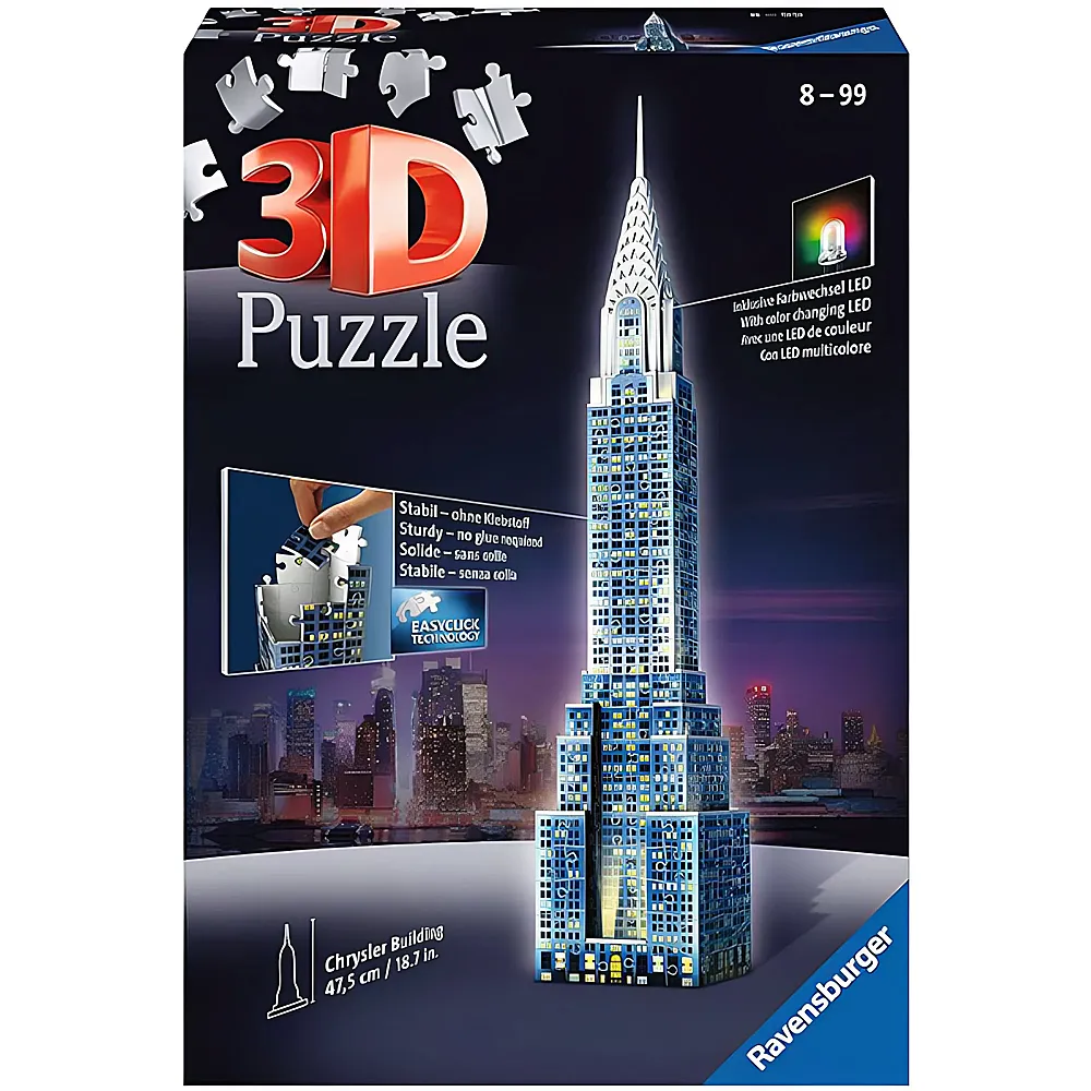 Ravensburger 3D Puzzle Chrysler Building 227Teile