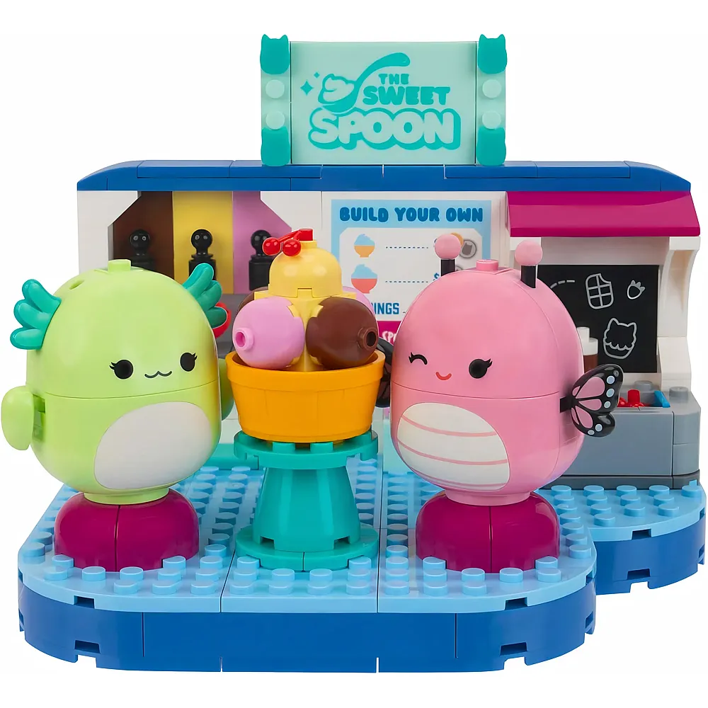 Squishmallows BLDR - Frozen Yoghurt Shop Bauset - 245 Teile