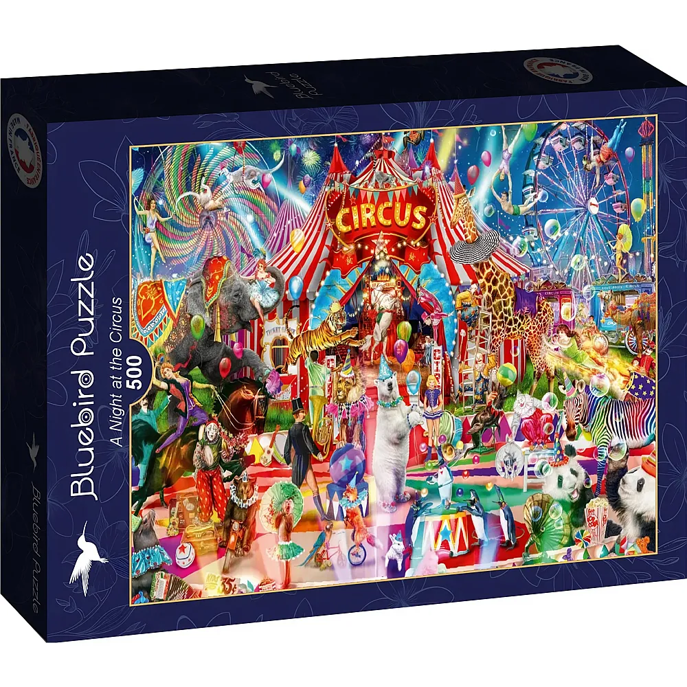 Bluebird Puzzle Aimee Stewart A Night at the Circus 500Teile