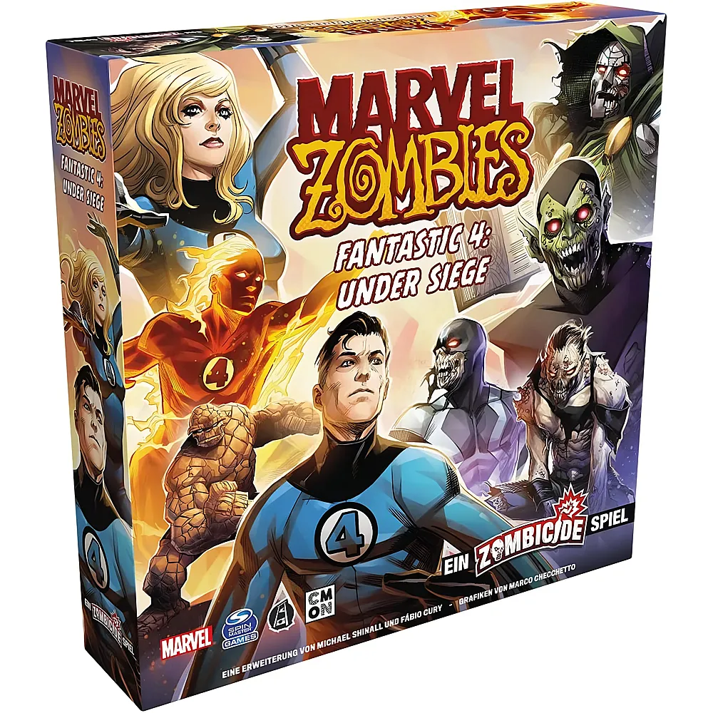 CMON Zombicide Marvel Zombies: Fantastic 4 Under Siege Erweiterung - Deutsch